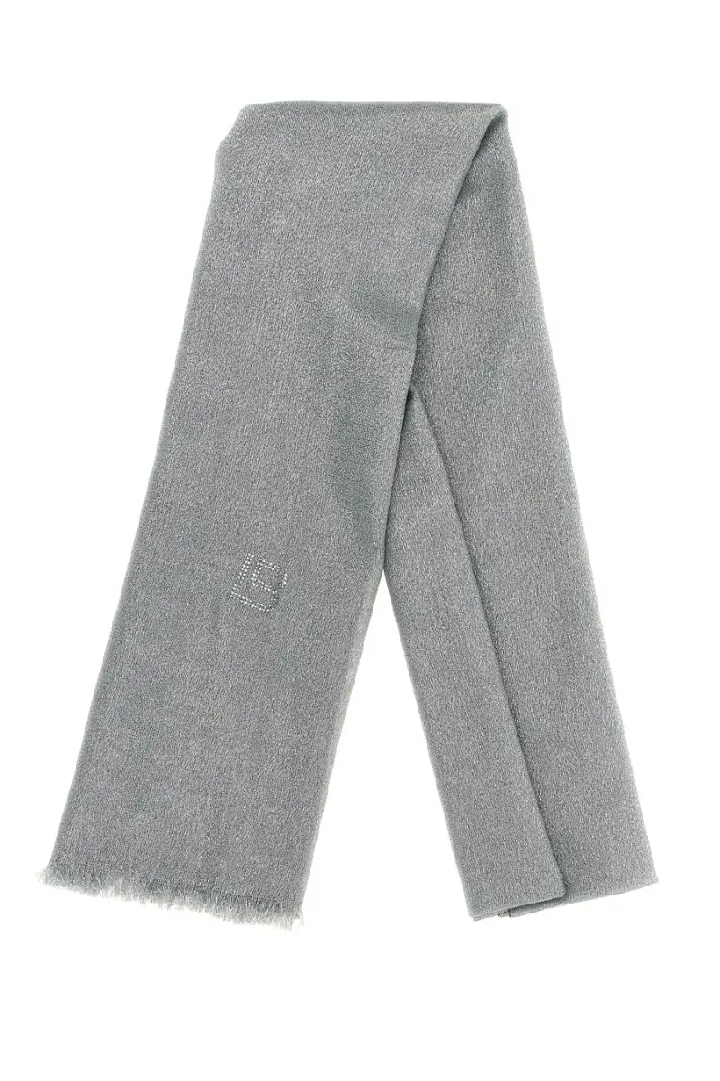 Pashmina argento con frange Laura Biagiotti 99s298-71 [ARGENTO]