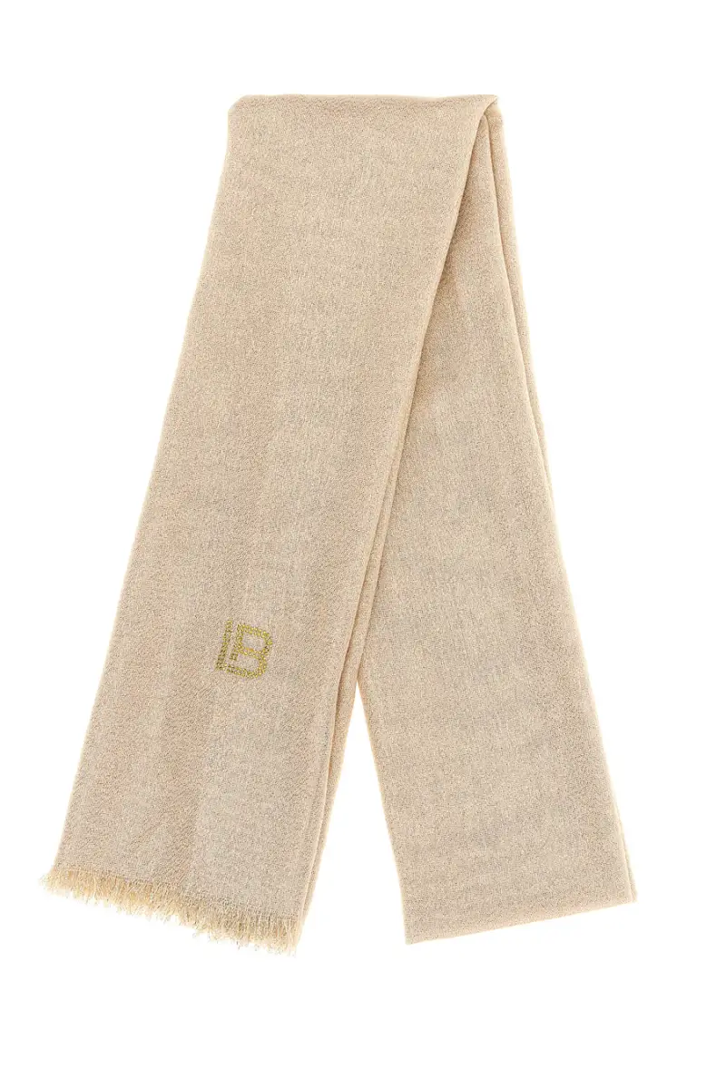 Pashmina oro rosa con frange Laura Biagiotti 99s298-71 [ROSA]