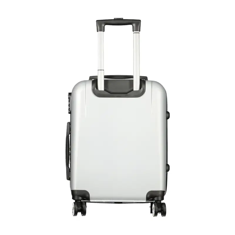 Set 3 Trolley Grandi Argento con Ruote e Chiusura a Combinazione miniatura 2