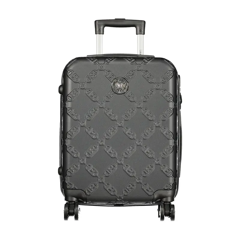 Set 3 Trolley Grandi Donna Nero con Ruote e Lucchetto miniatura 3