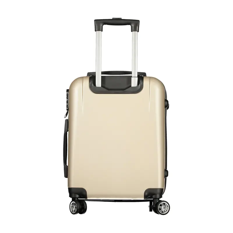 Set 3 Trolley Grandi Donna Oro con Ruote e Lucchetto miniatura 2