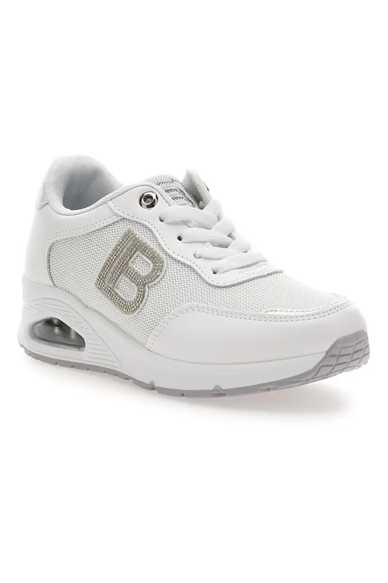 Sneaker bianca Laura Biagiotti 9609 [BIANCO] miniatura 2