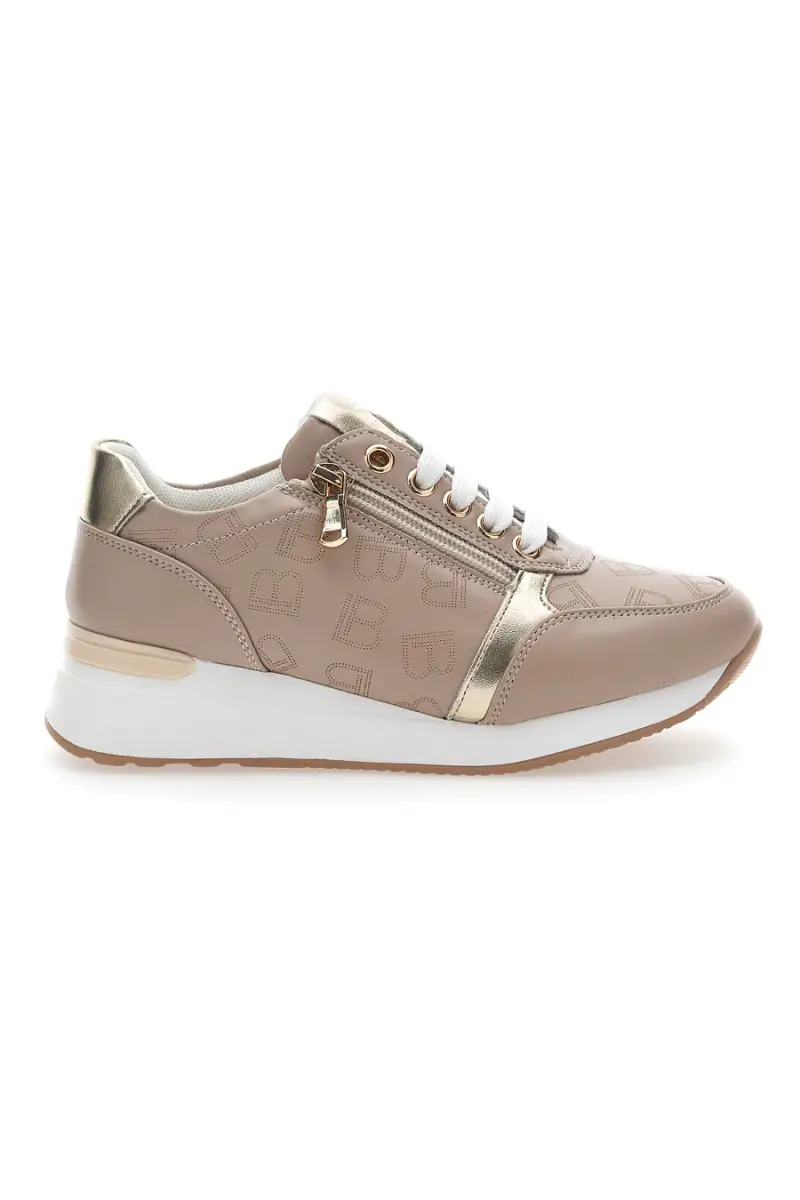 Sneakers Beige Laura Biagiotti 8970 [BEIGE]