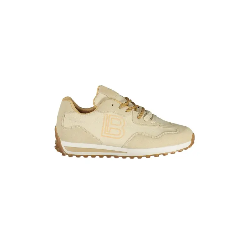 Sneakers Donna Beige Stampa Logo