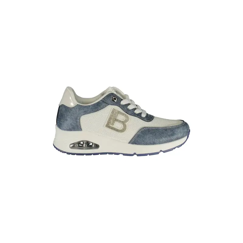 Sneakers Donna Blu Ricamo