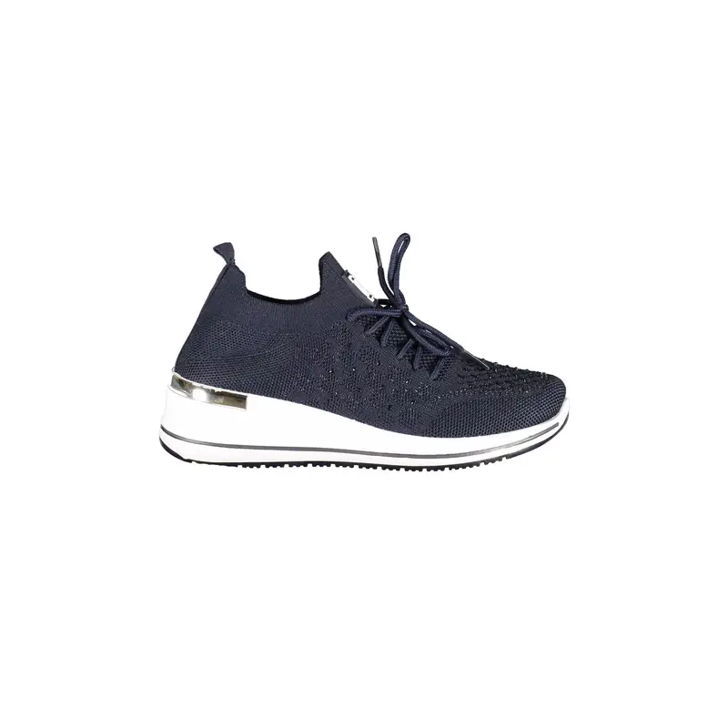 Sneakers Donna Blu Strass Logo