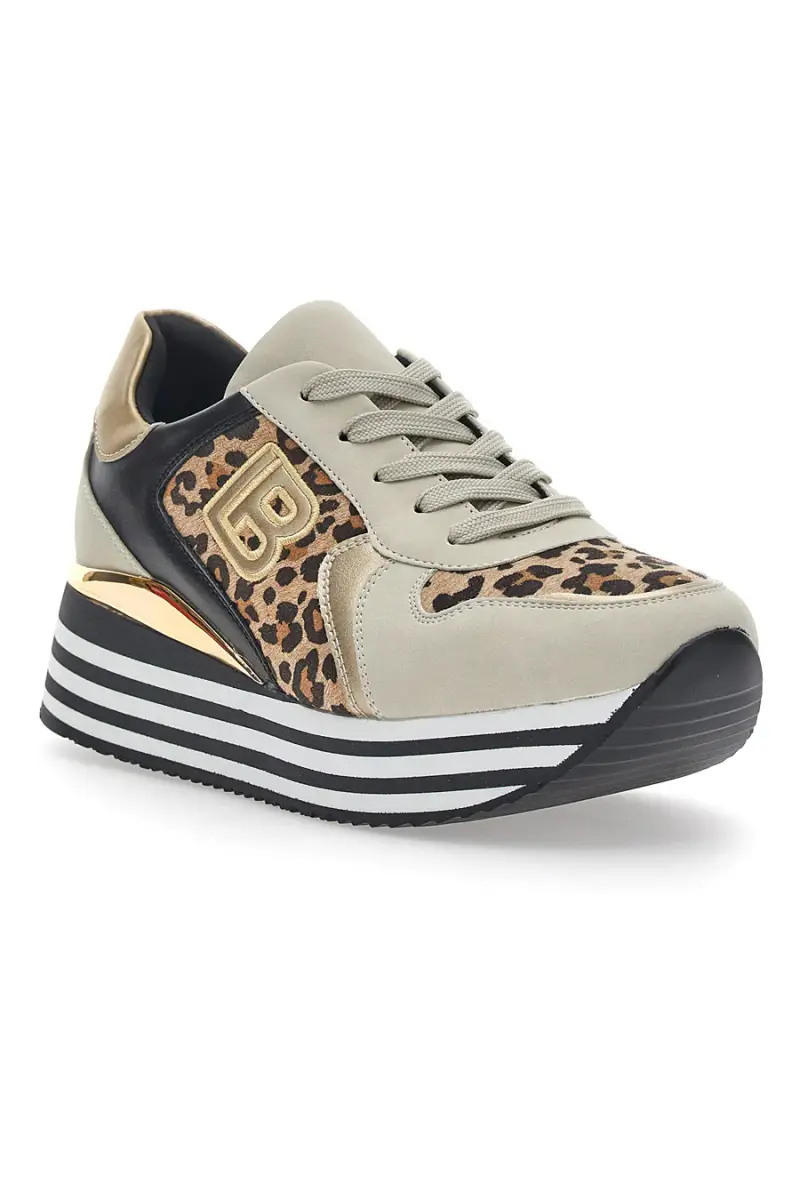 Sneakers Laura Biagiotti 7826 Beige [BEIGE] miniatura 2