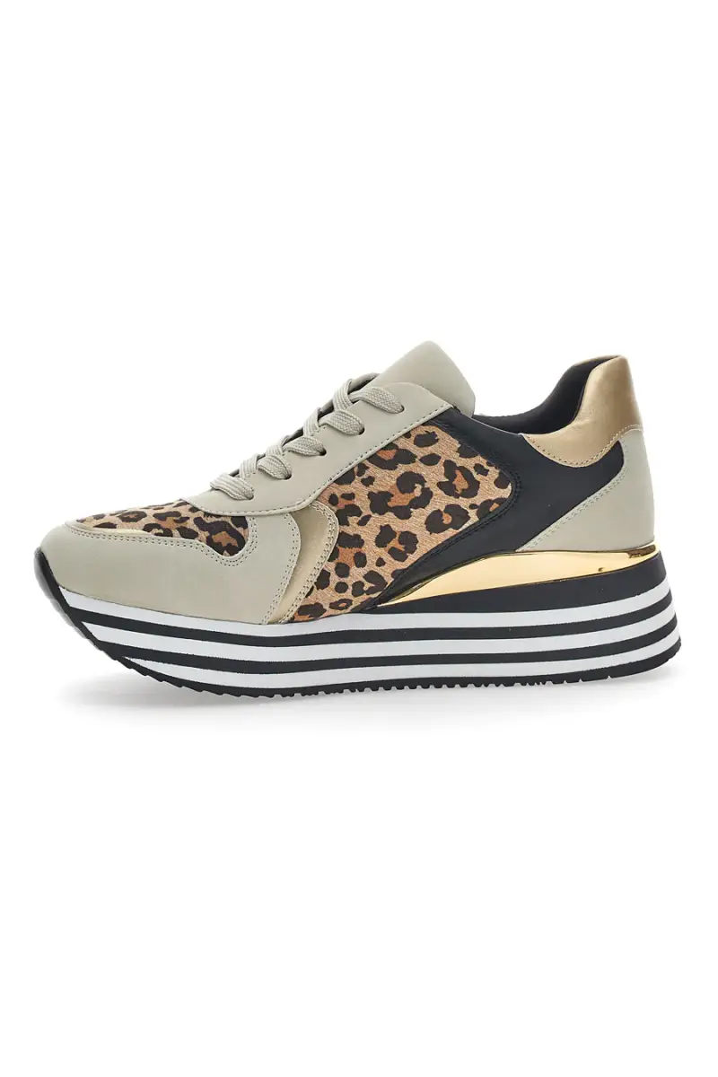 Sneakers Laura Biagiotti 7826 Beige [BEIGE] miniatura 3