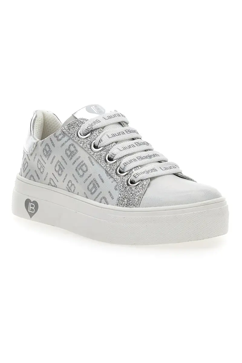 Sneakers Laura Biagiotti 8329 Bianche [WHITE miniatura 2