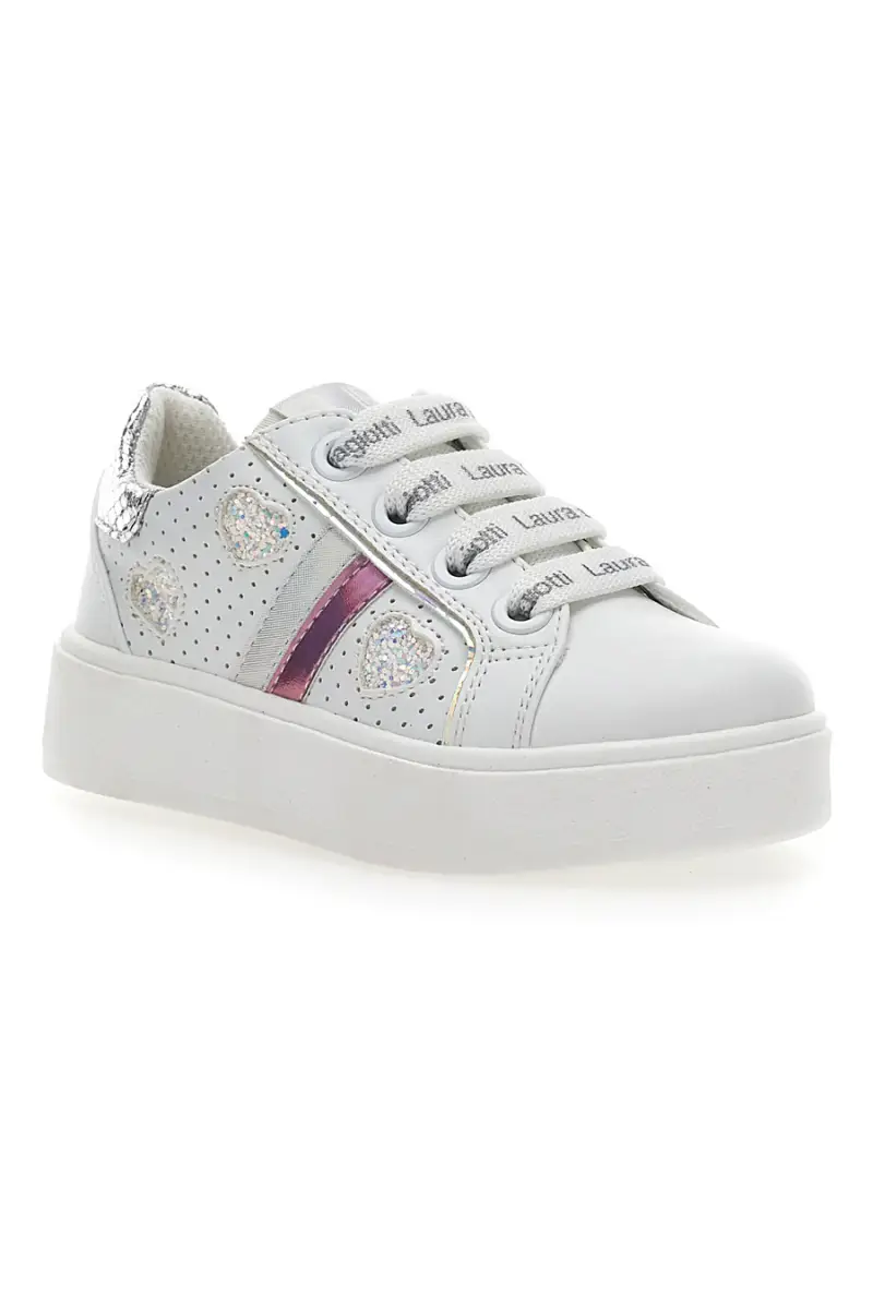 Sneakers Laura Biagiotti 8344 Bianche [BIANCO] miniatura 2