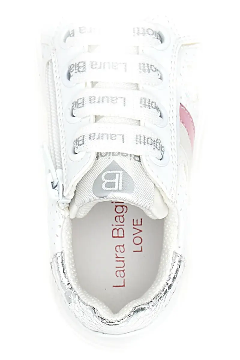 Sneakers Laura Biagiotti 8344 Bianche [BIANCO] miniatura 5