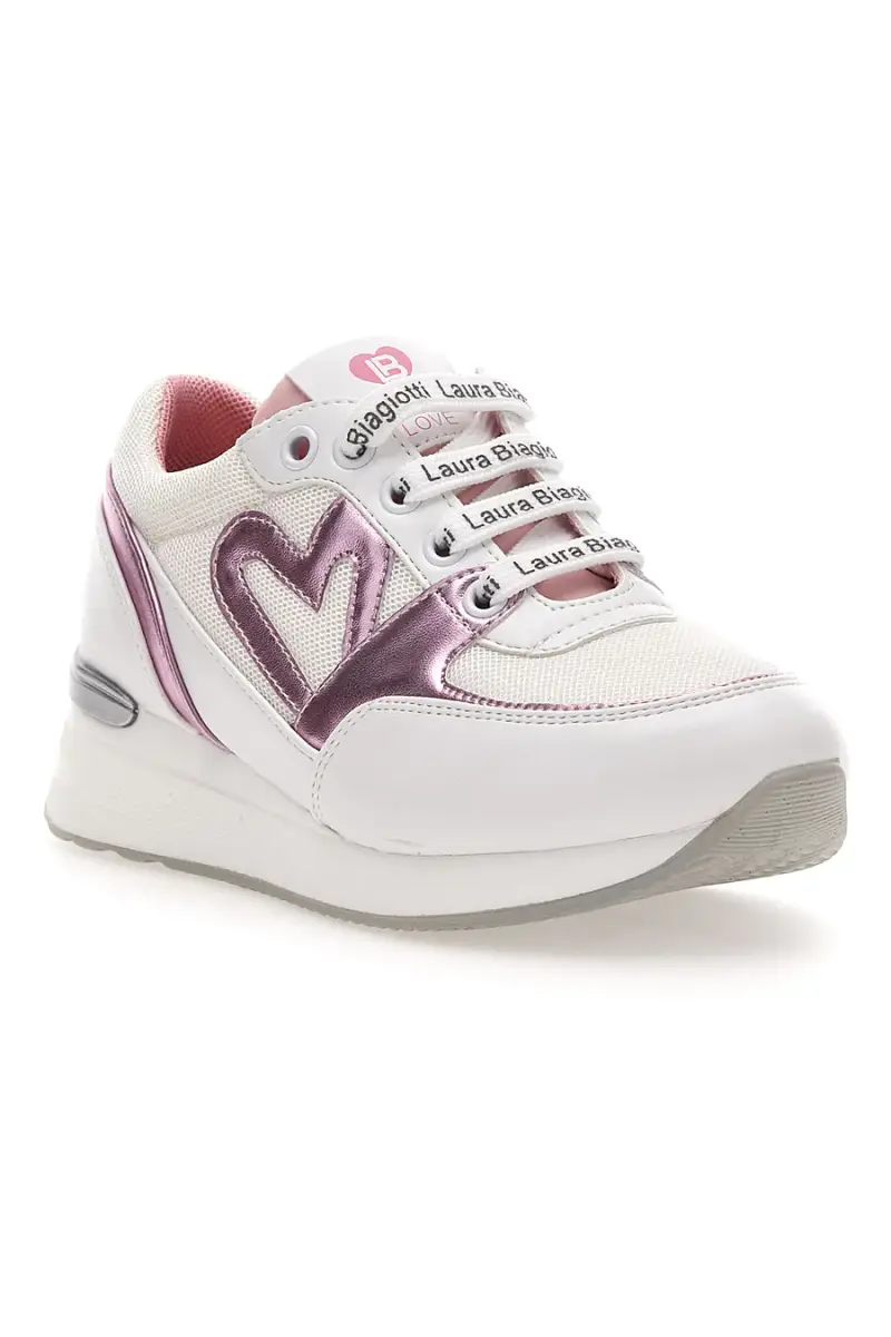 Sneakers Laura Biagiotti 8482 Bianche [GLICINE] miniatura 2