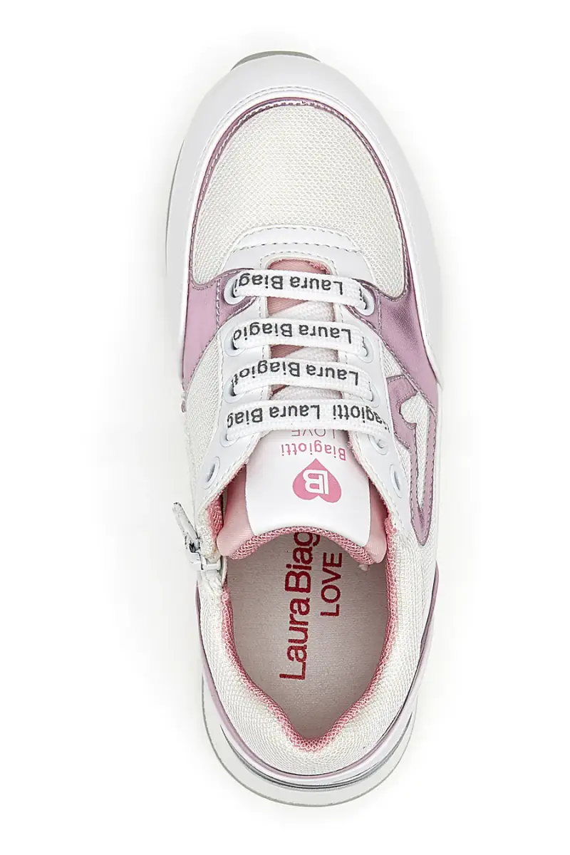 Sneakers Laura Biagiotti 8482 Bianche [GLICINE] miniatura 5