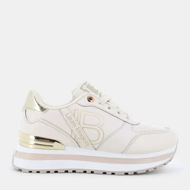 Sneakers Laura Biagiotti da Donna, beige