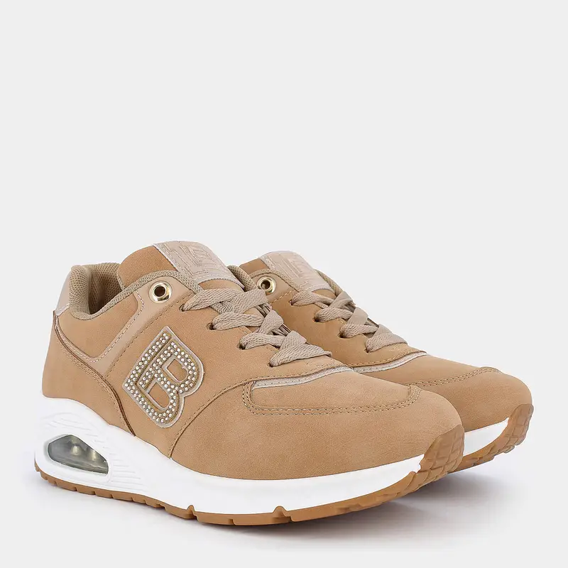 Sneakers Laura Biagiotti da Donna, beige miniatura 2