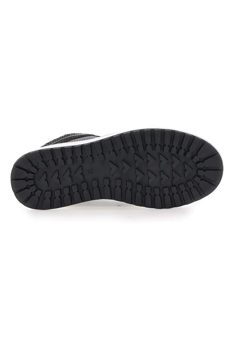 Sneakers nere con dettagli glitter Laura biagiotti AG1751016511 [NERO] miniatura 5