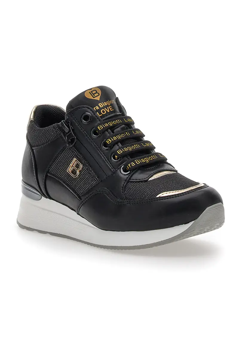 Sneakers Nere Con Platform Laura Biagiotti 87718991 [NERO] miniatura 2