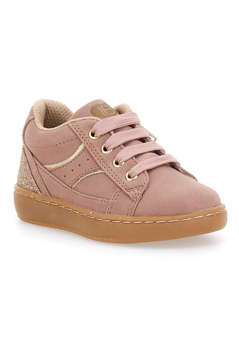 Sneakers rosa con glitter sul tallone Laura Biagiotti AG1767316631 [ROSA] miniatura 2