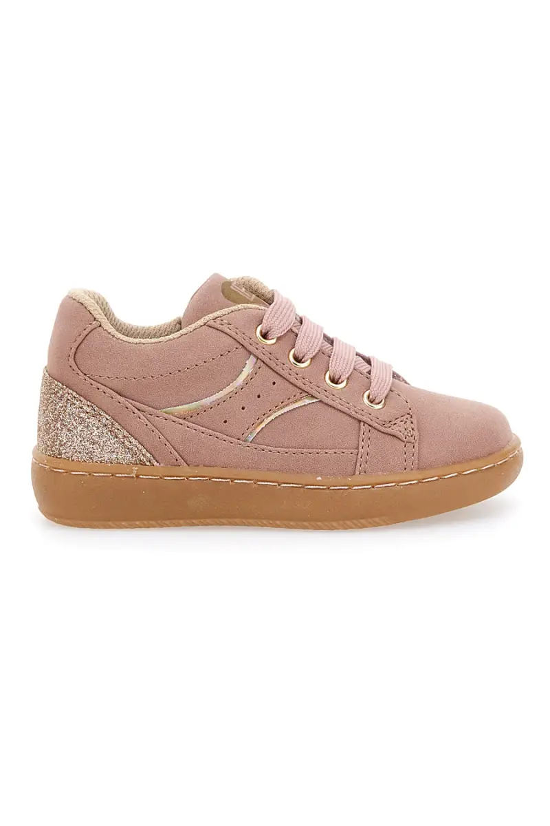 Sneakers rosa con glitter sul tallone Laura Biagiotti AG1767316631 [ROSA]