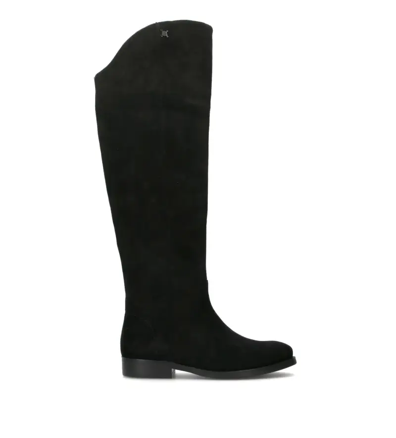 Stivale donna nero Vario