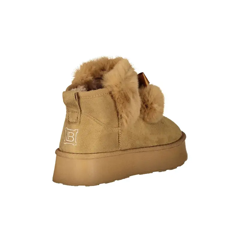 Stivaletti Donna Marroni con Pelo e Dettagli Micro Marrone miniatura 2