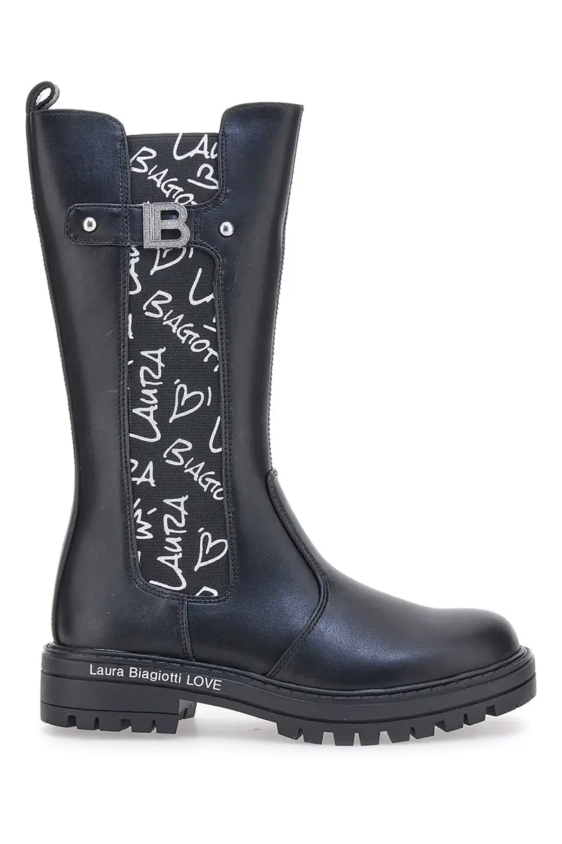 Stivali Chelsea Neri Laura Biagiotti 8644 [NERO]