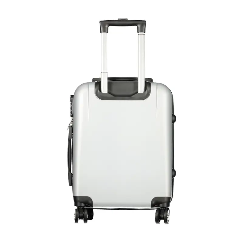 Trolley Piccolo Argento con Ruote e Chiusura a Combinazione miniatura 2