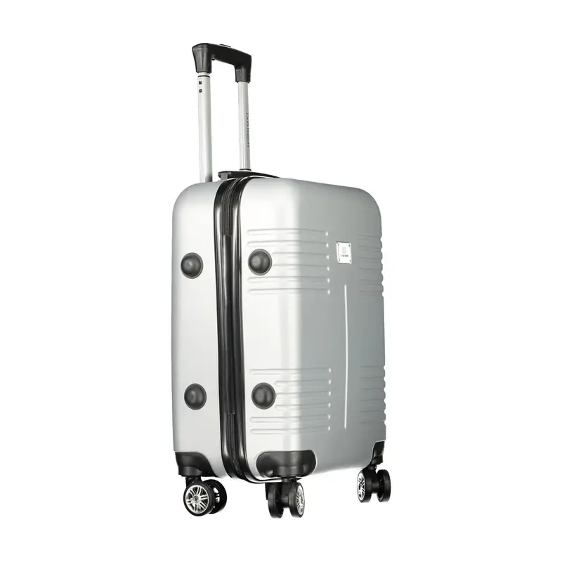 Trolley Piccolo Argento con Ruote e Chiusura a Combinazione miniatura 3