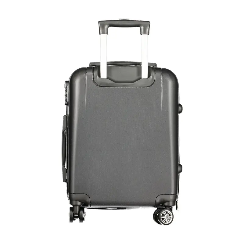 Trolley Piccolo Nero con Ruote e Chiusura a Combinazione miniatura 2