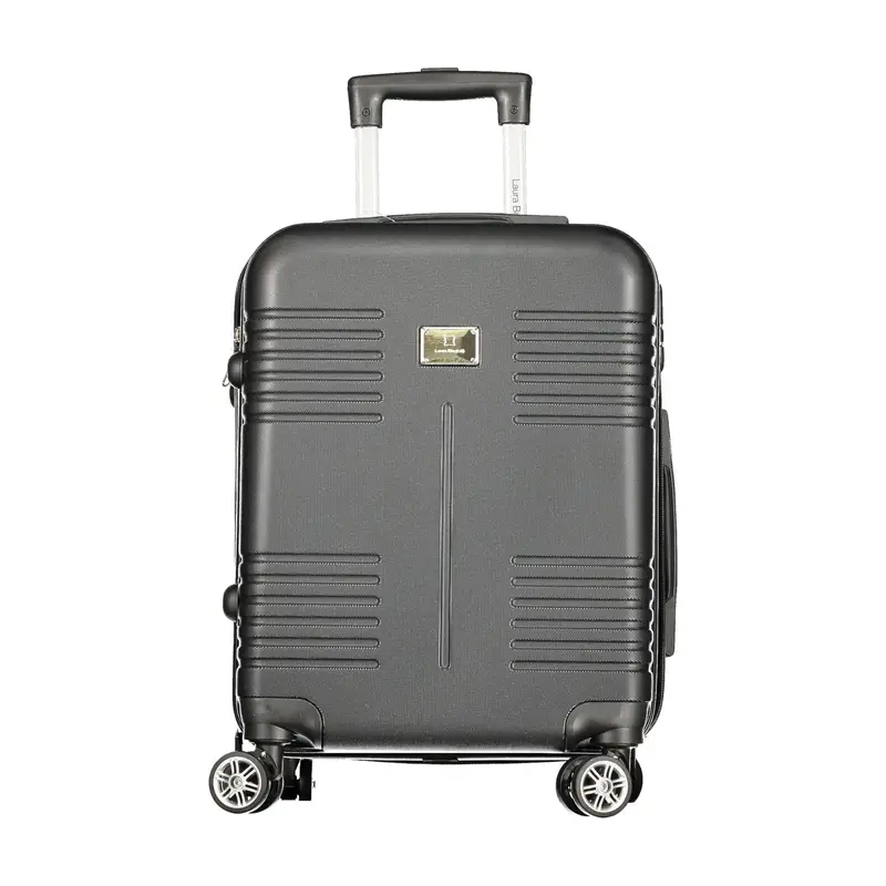 Trolley Piccolo Nero con Ruote e Chiusura a Combinazione