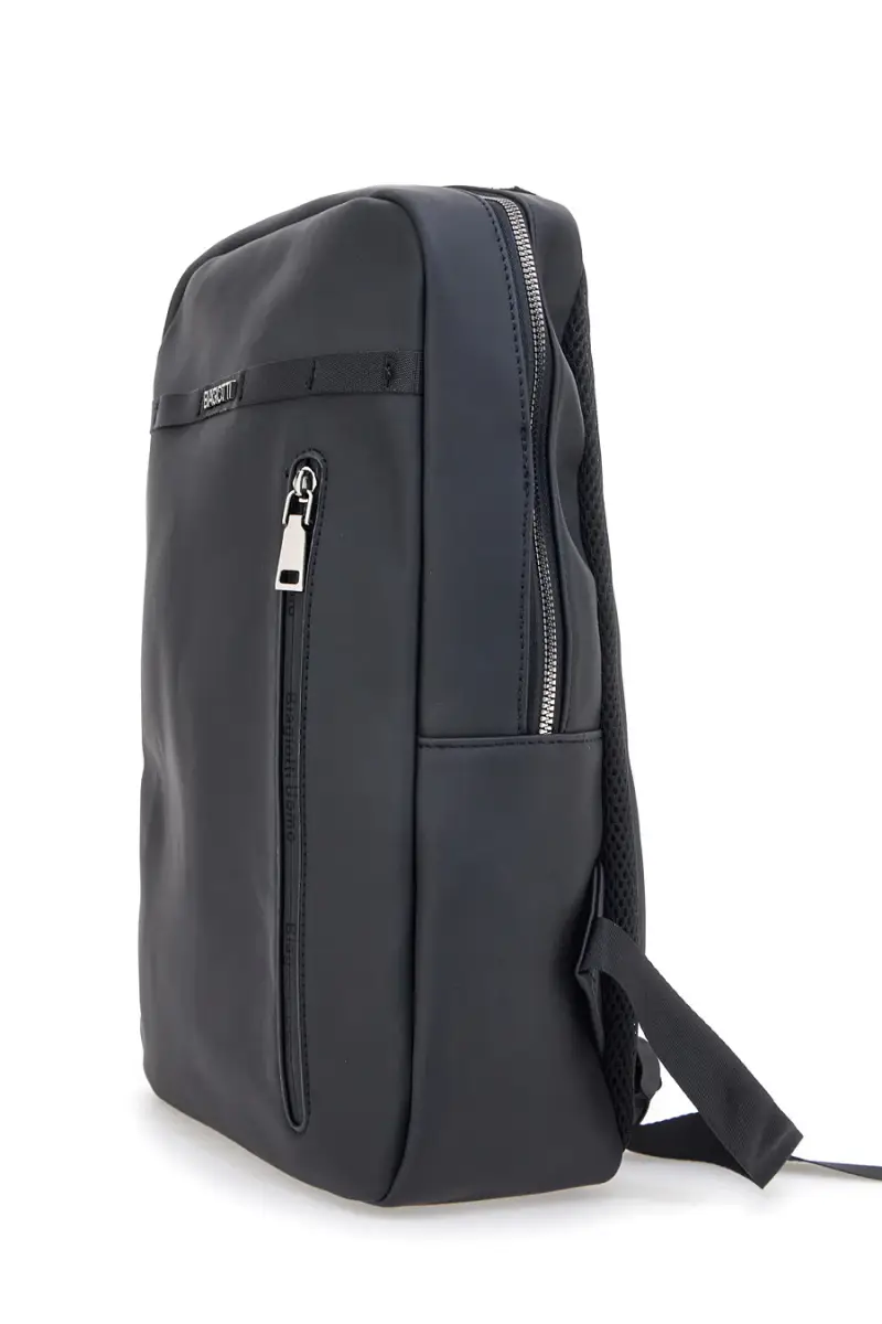 Zaino nero con tasca frontale verticale Biagiotti MOI LB25W-464/1/Z [NERO] miniatura 2