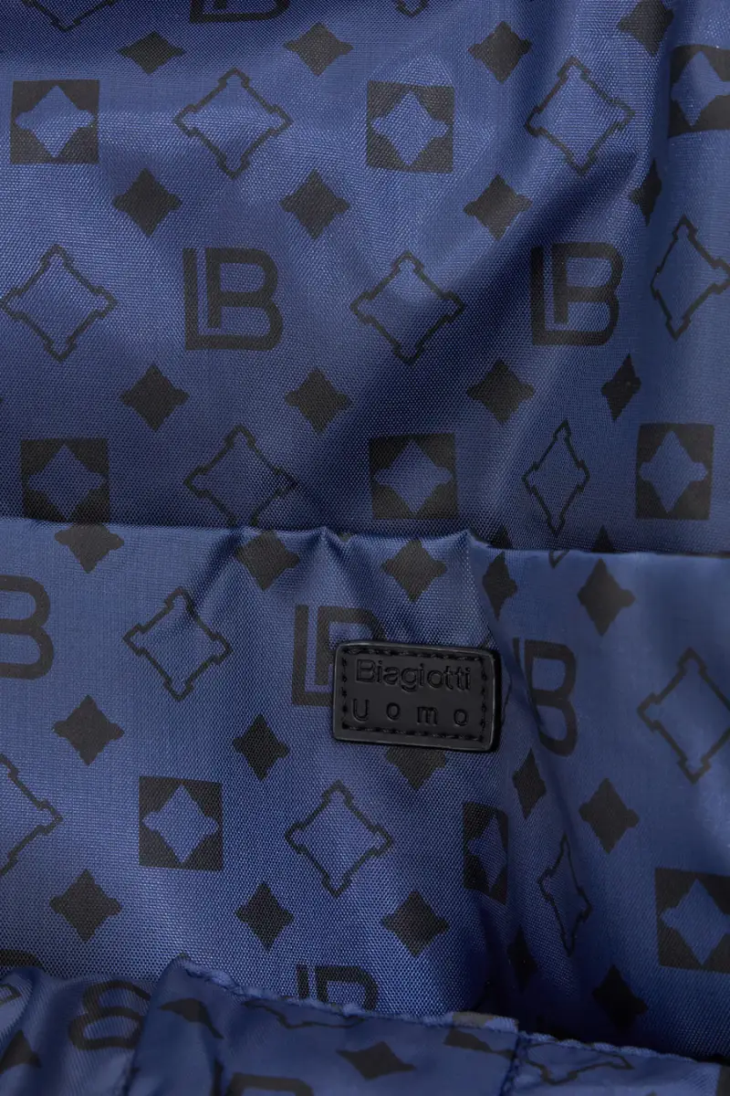 Zaino nero con tasca frontale verticale Biagiotti MOI LB25W-464/1/Z [NERO] miniatura 5