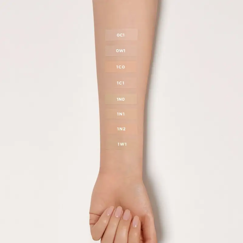 Fondotinta Flawless Lumière Radiance Perfecting Foundation 1W1 IVORY - Fondotinta miniatura 4