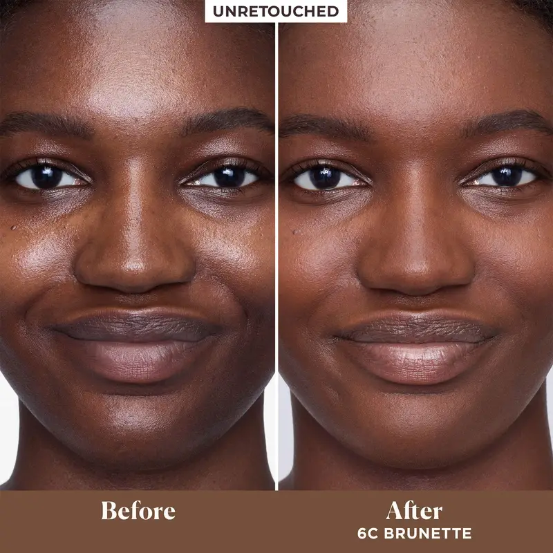 Fondotinta Tinted Moisturizer Blurred Matte SPF 30 UVB/UVA/PA+++ 6C Brunette - Fondotinta, Crema colorata viso miniatura 3