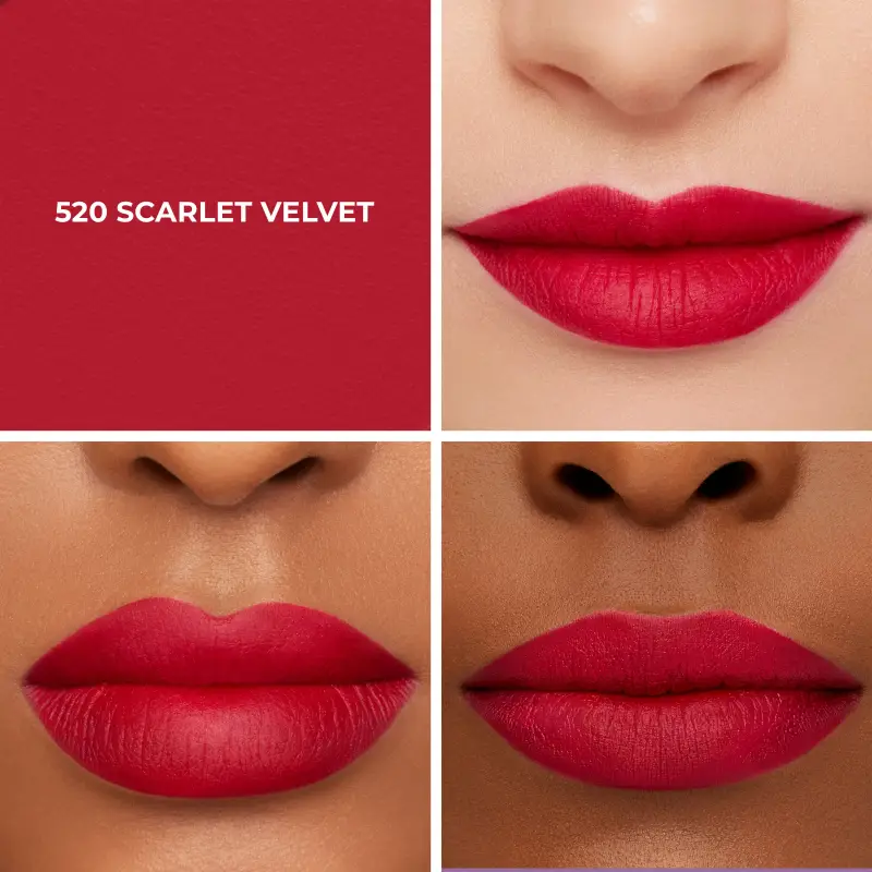 Rossetto Caviar Smoothing Matte Lipstick Scarlet Velvet - Rossetti miniatura 3