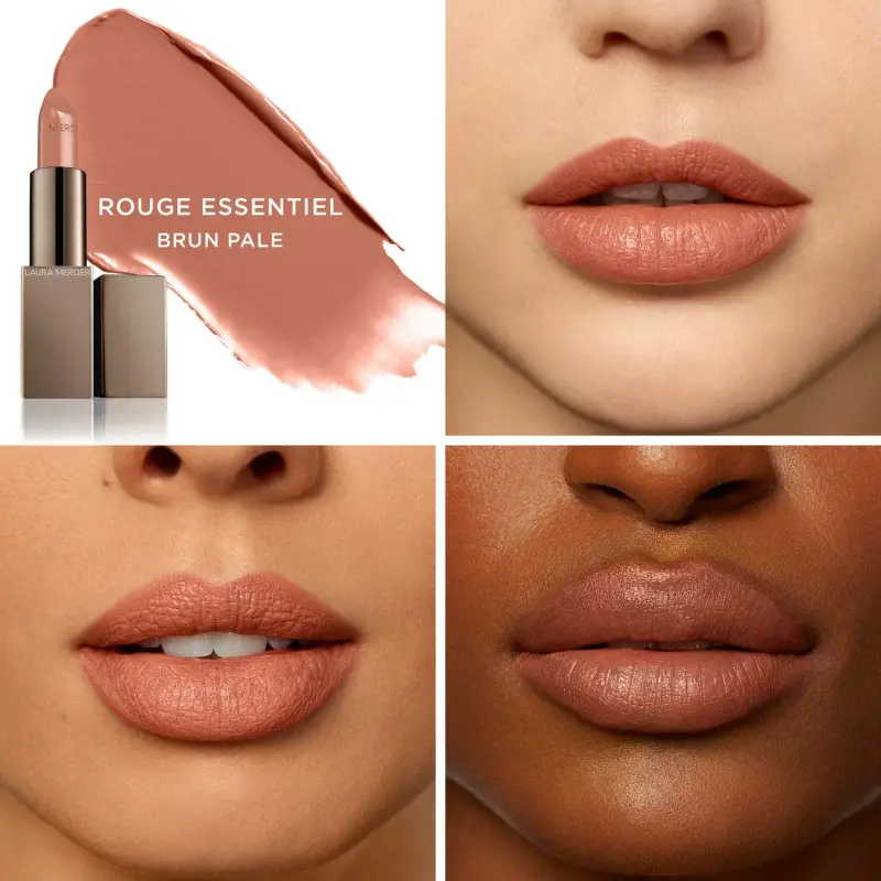 Rossetto Rouge Essentiel Silky Crème Lipstick BRUN PALE - Rossetti miniatura 3