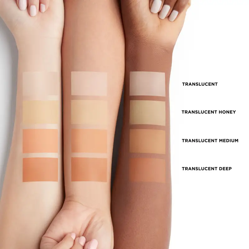 Setting Powders Real Flawless Luminous Perfecting Pressed Powder Honey - Cipria miniatura 4