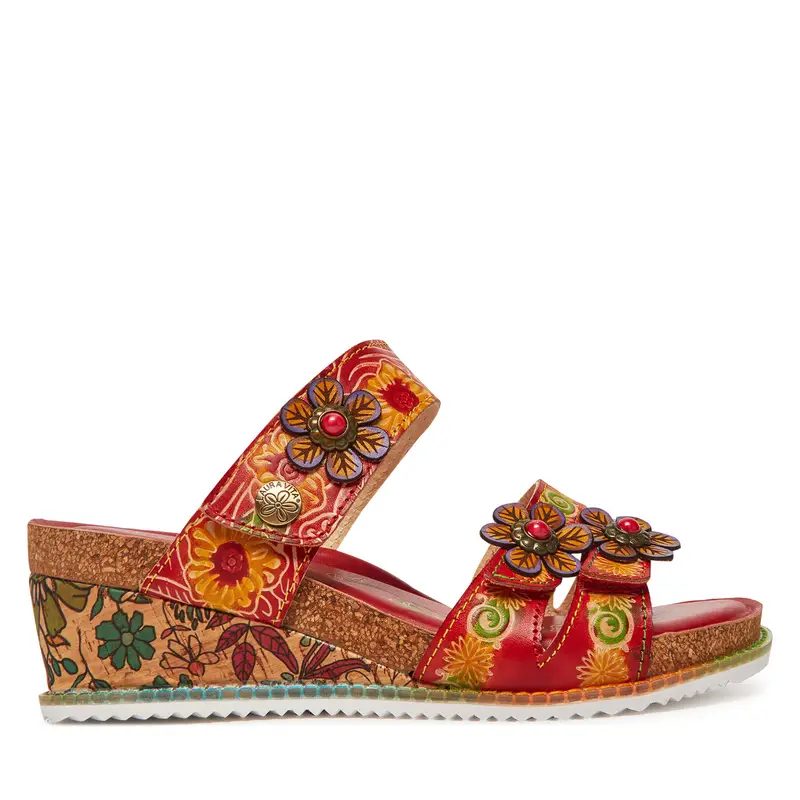 Ciabatte Laura Vita Bonito 19 Rosso