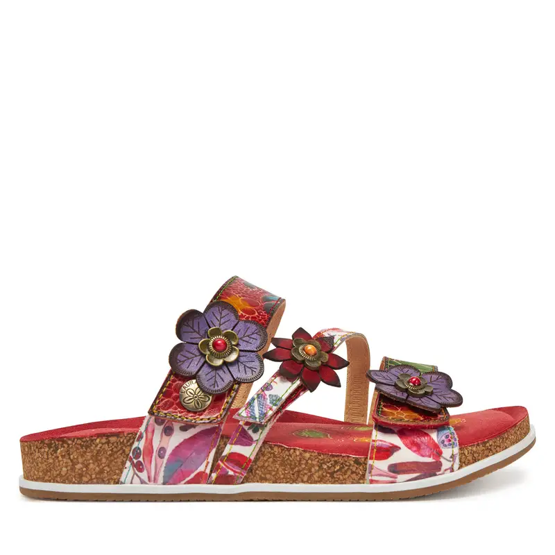 Ciabatte Laura Vita Brcyano 16 Rosso