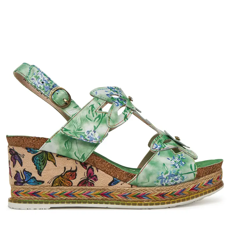 Laura Vita Espadrillas Verde 2950250