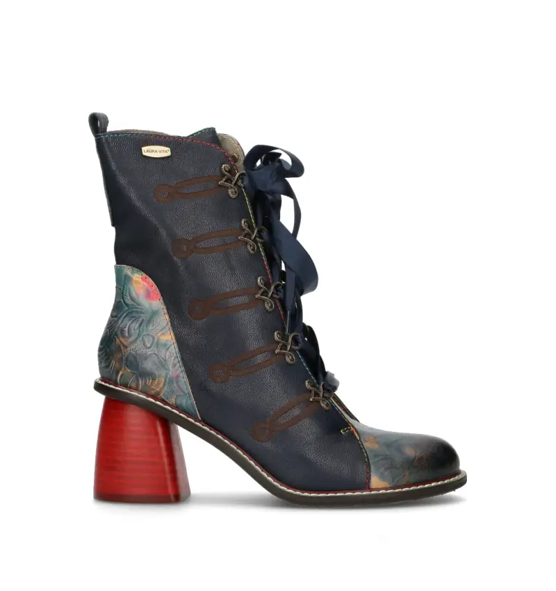 Polacco uomo blu in pelle Vario