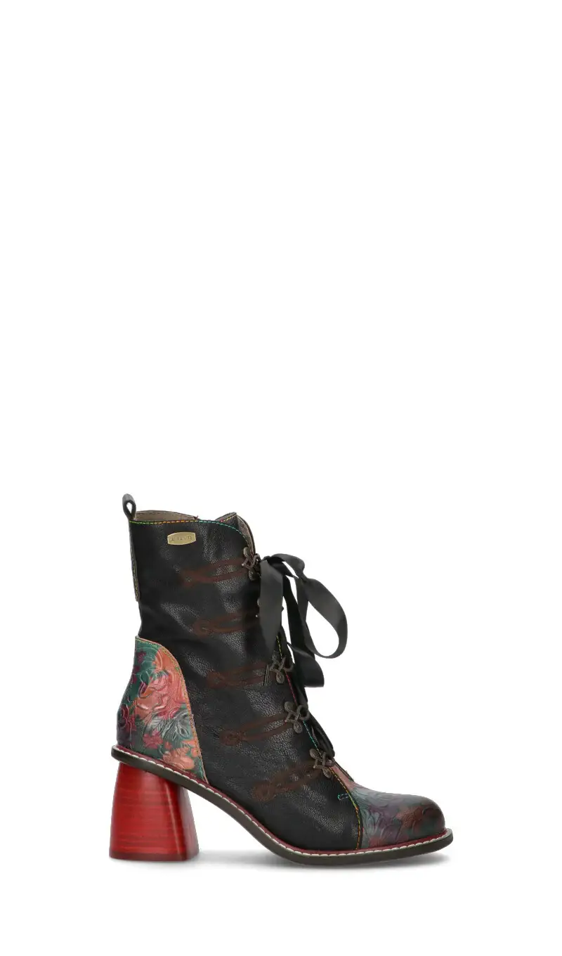 Tronchetto donna multicolor in pelle Vario