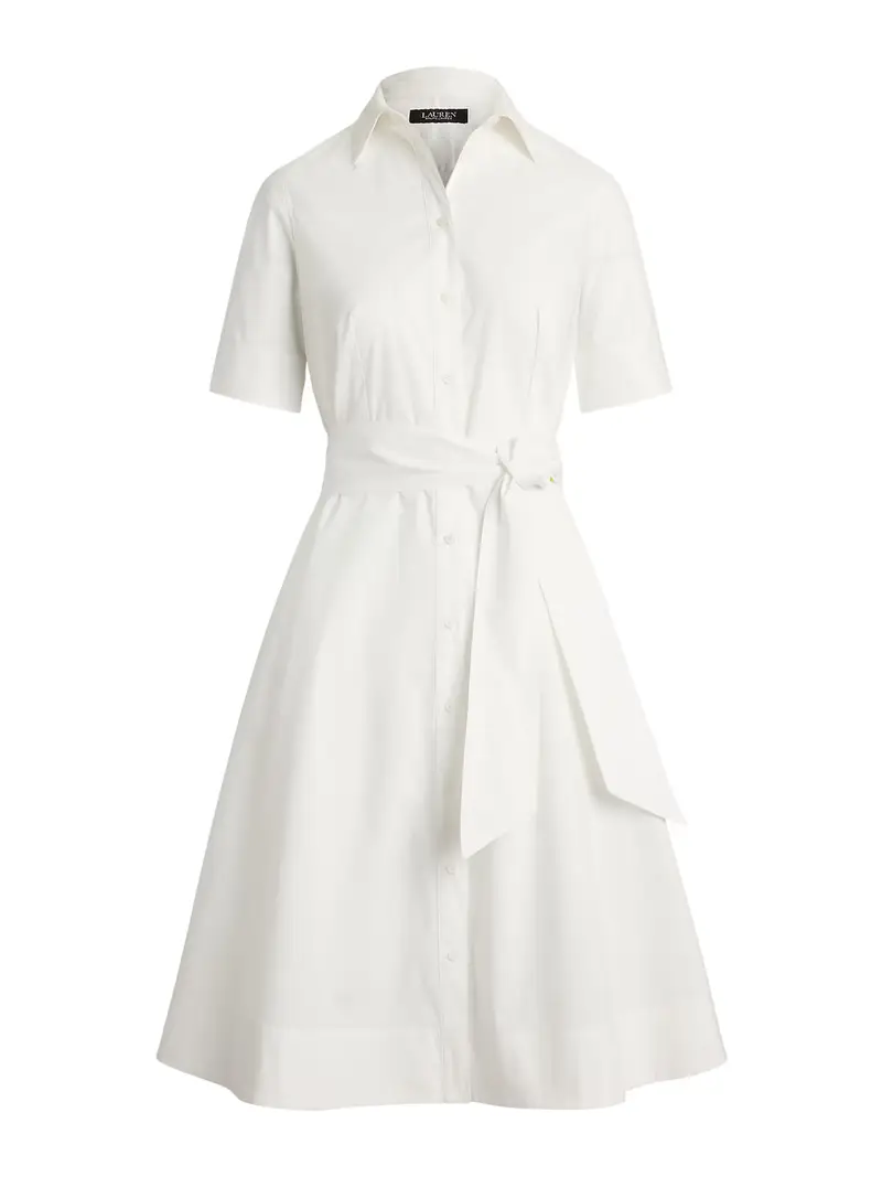 Abito camicia 'FINNBARR' bianco