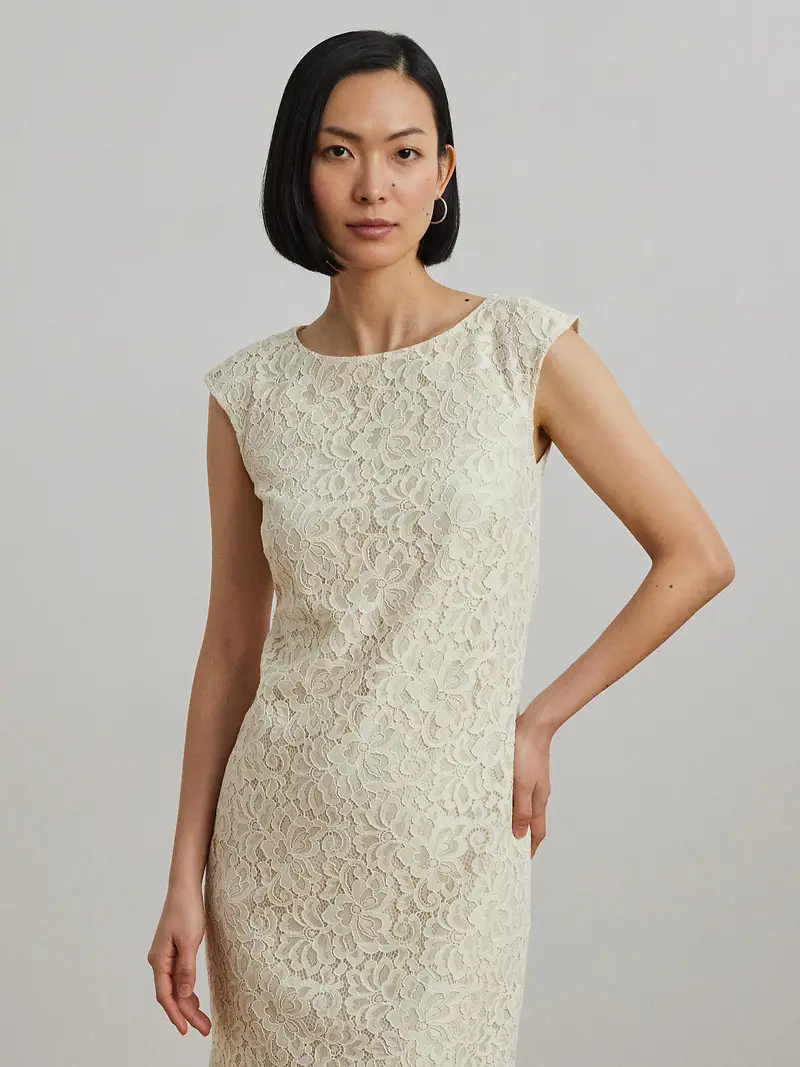 Lauren Ralph Lauren Abito crema miniatura 2