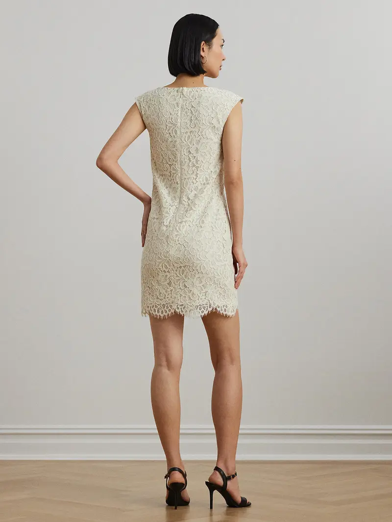 Lauren Ralph Lauren Abito crema miniatura 3