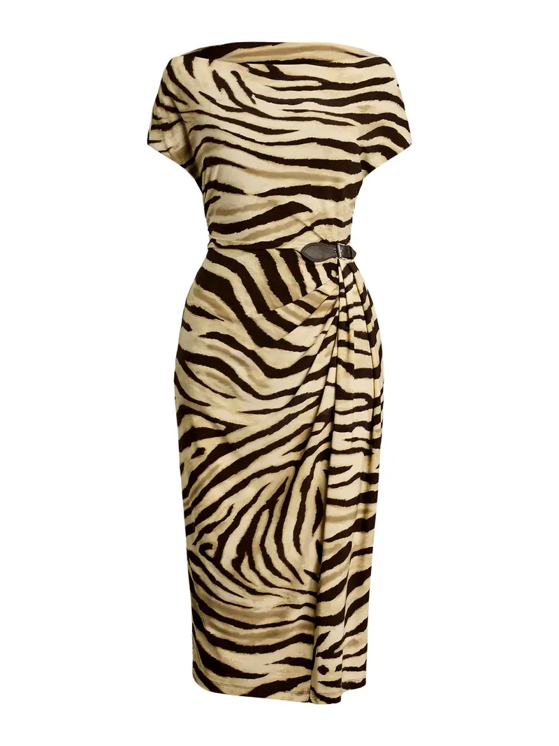 Lauren Ralph Lauren Abito  crema / cappuccino / marrone scuro