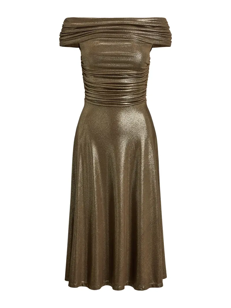 Abito da cocktail 'HELDAI' color fango