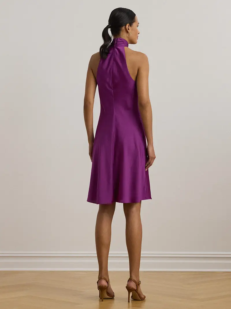 Lauren Ralph Lauren Abito da cocktail lilla miniatura 2