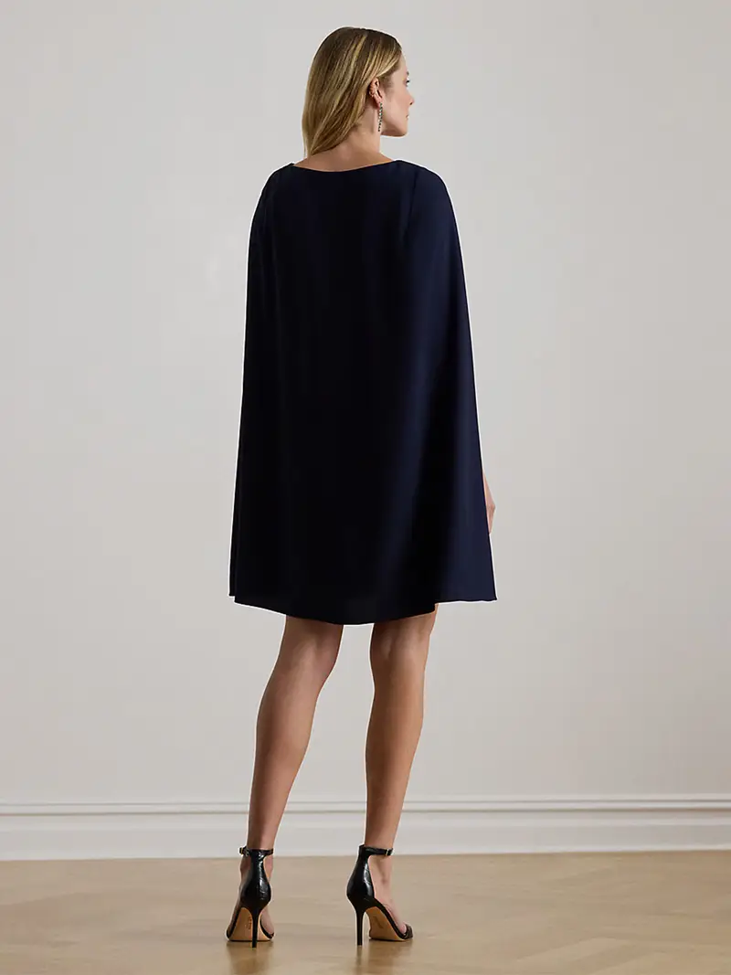 Abito da cocktail PETRA blu scuro miniatura 3