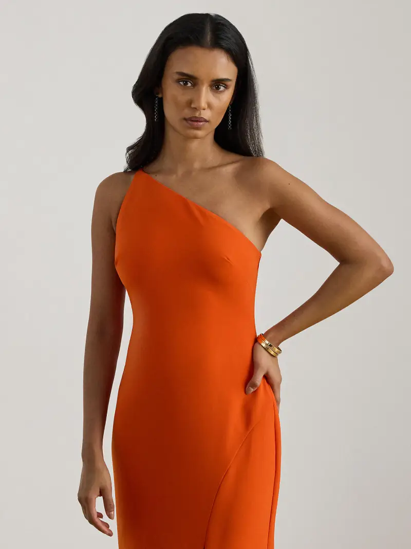 Abito da sera arancione miniatura 3